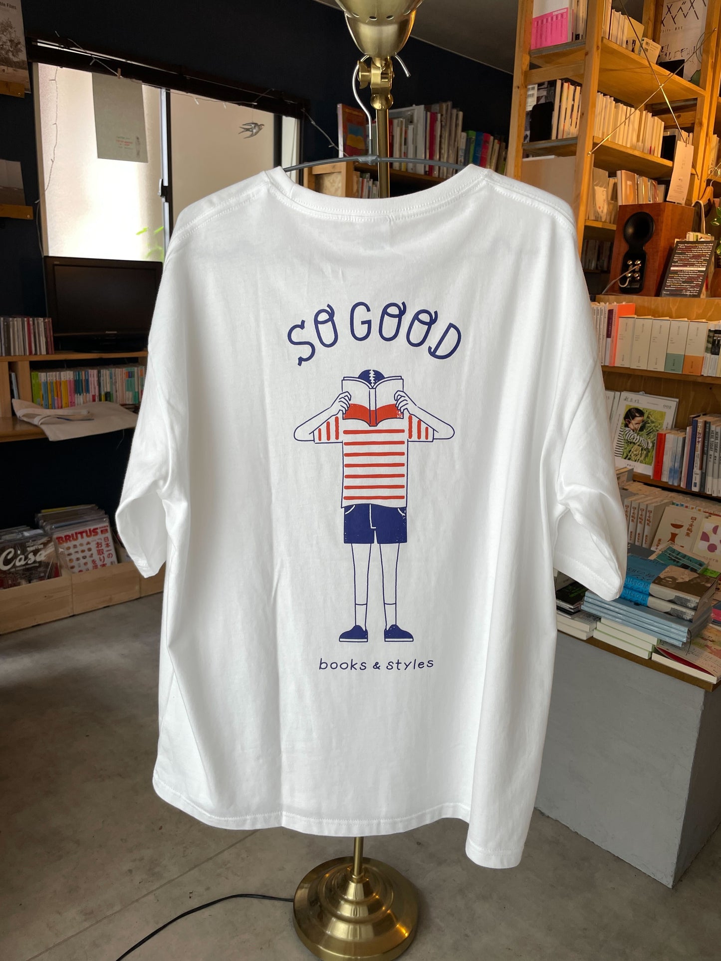 SO GOOD バックプリントTシャツ(オーバーサイズ)