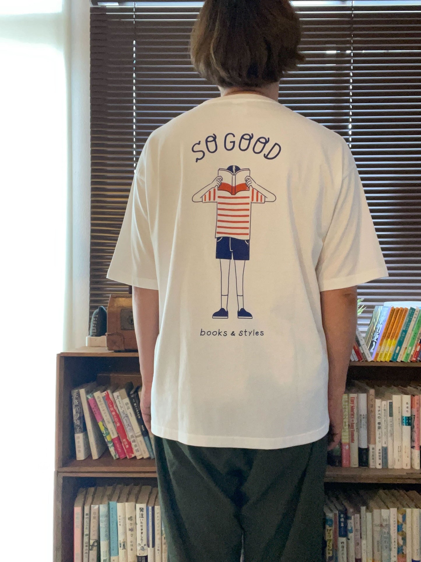 SO GOOD バックプリントTシャツ（オーバーサイズ）
